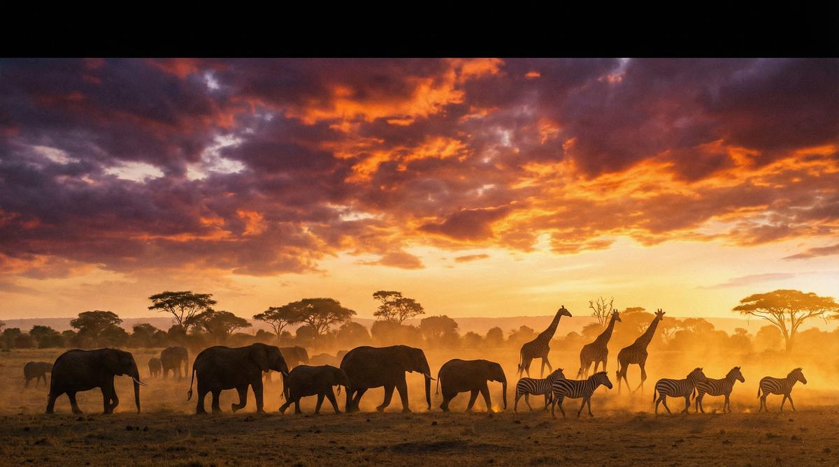 每日大赛非洲野生动物视频